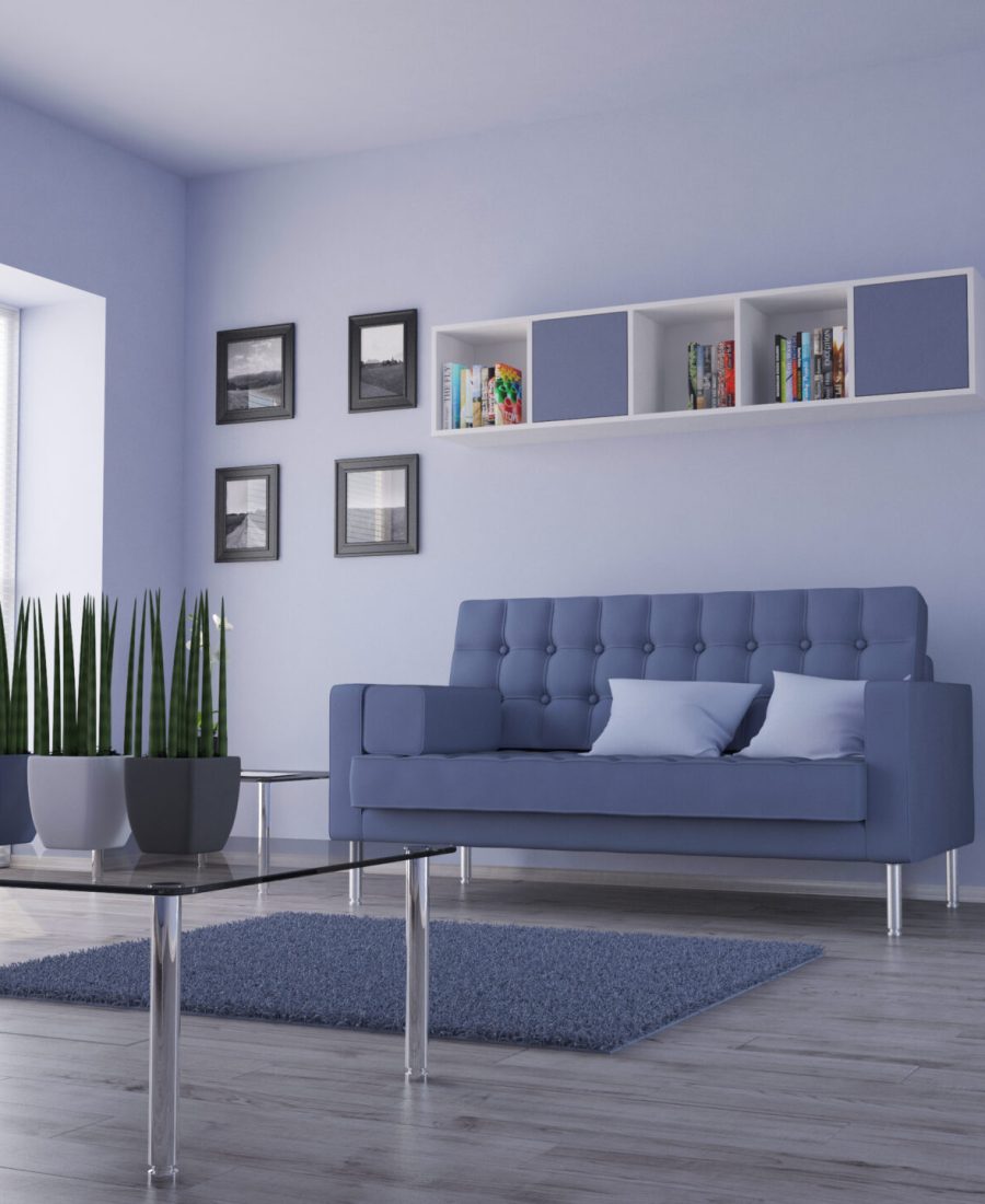 3D render of a Living Room Interior